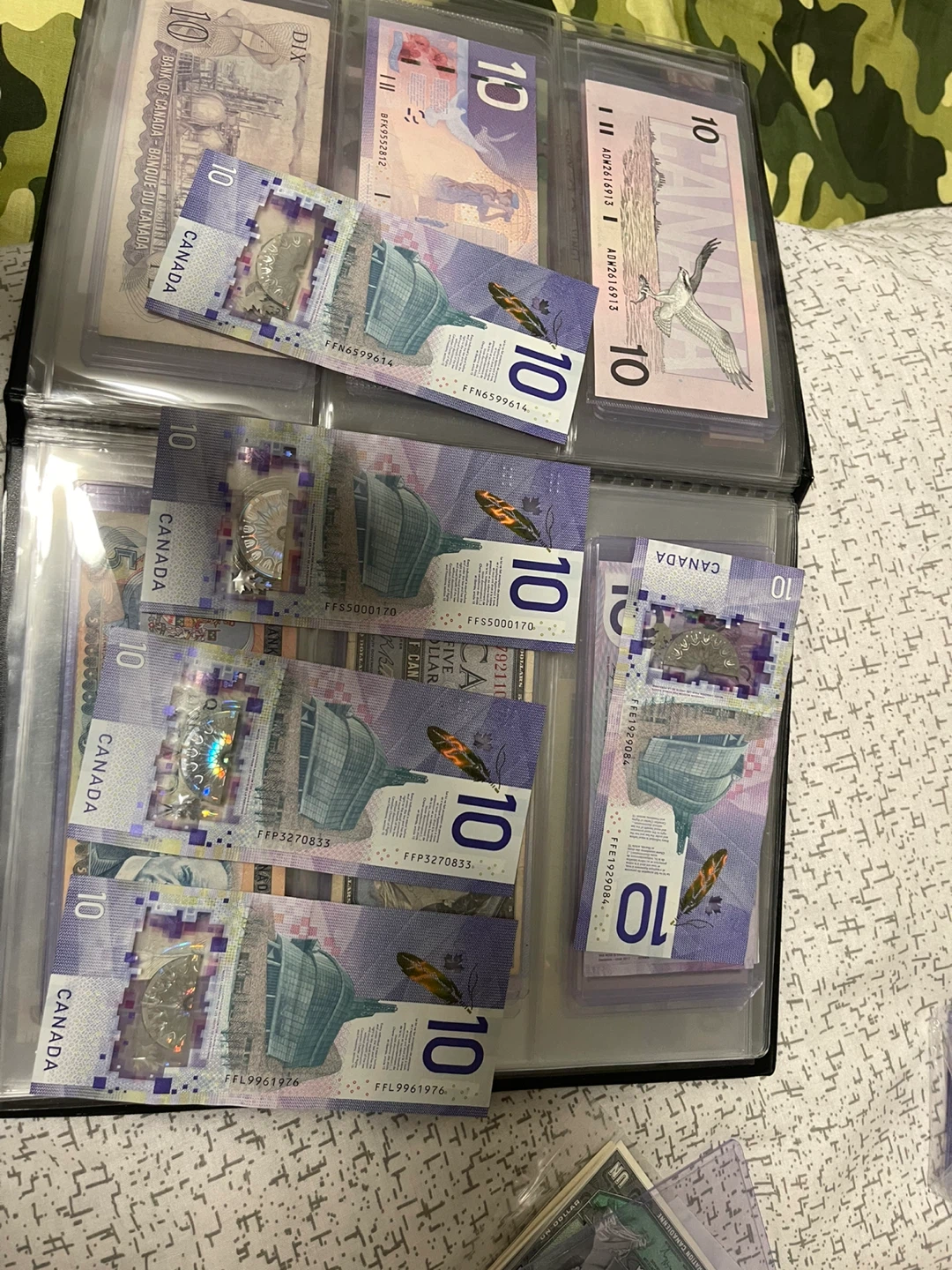 Canada 10 Dollar Banknotes Collection - photo 2