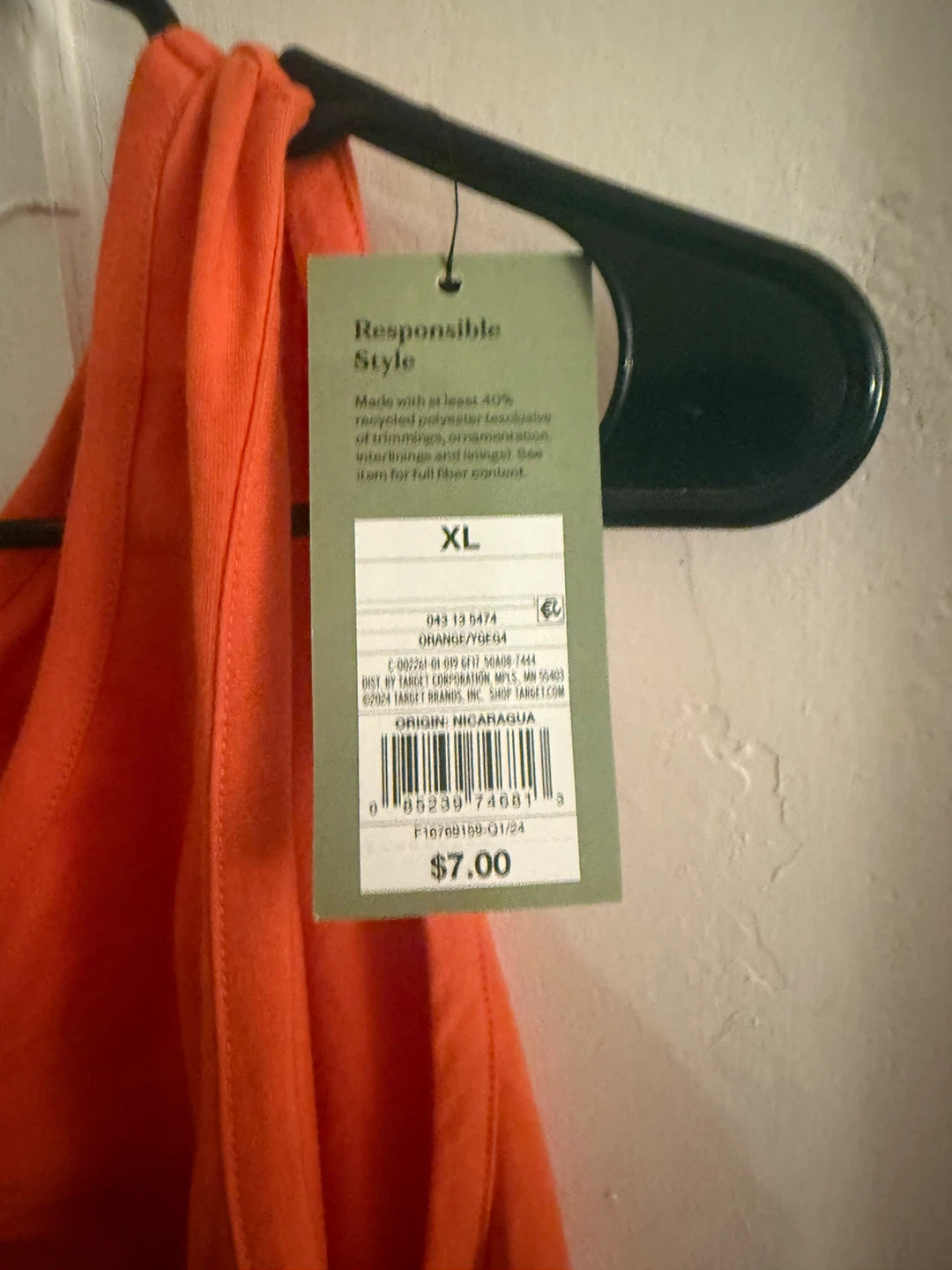 Goodfellow & Co Orange Tank Top XL - photo 2