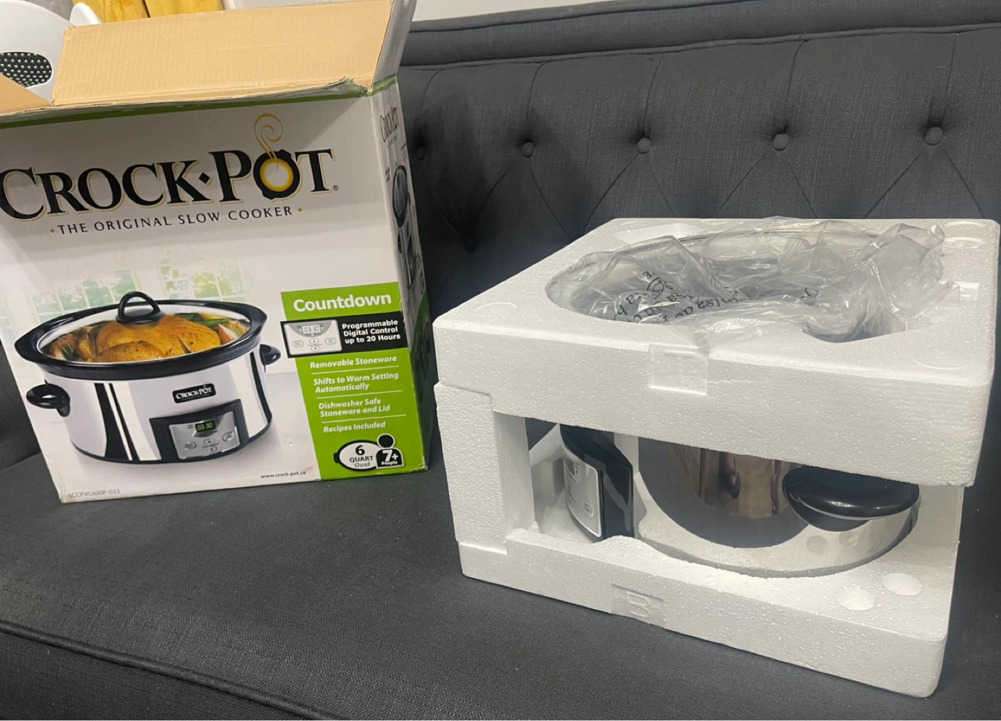 Crock-Pot Slow Cooker (5.7L) - photo 2