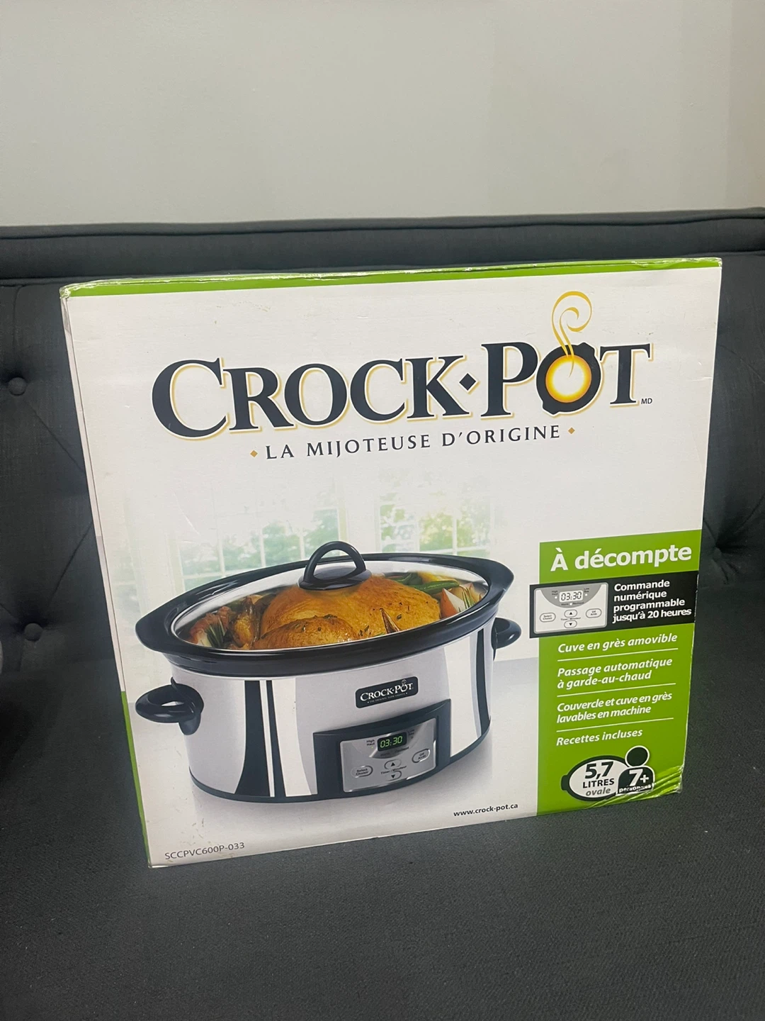 Crock-Pot Slow Cooker (5.7L) - photo 3