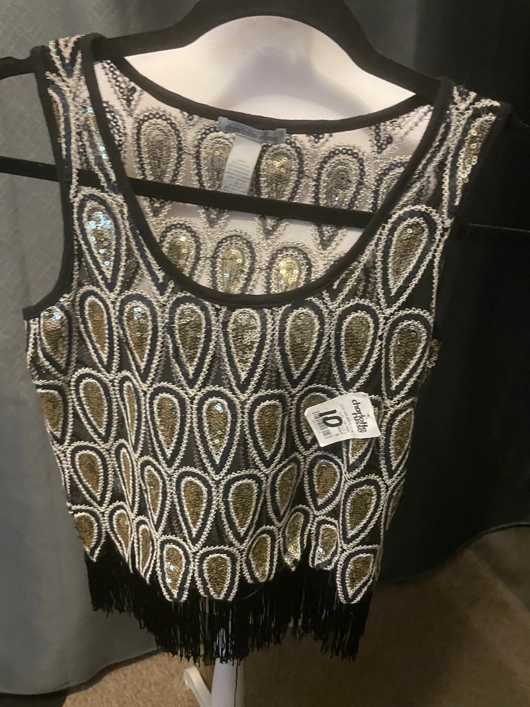 Charlotte Russe Sequin Embellished Tank Top - photo 4