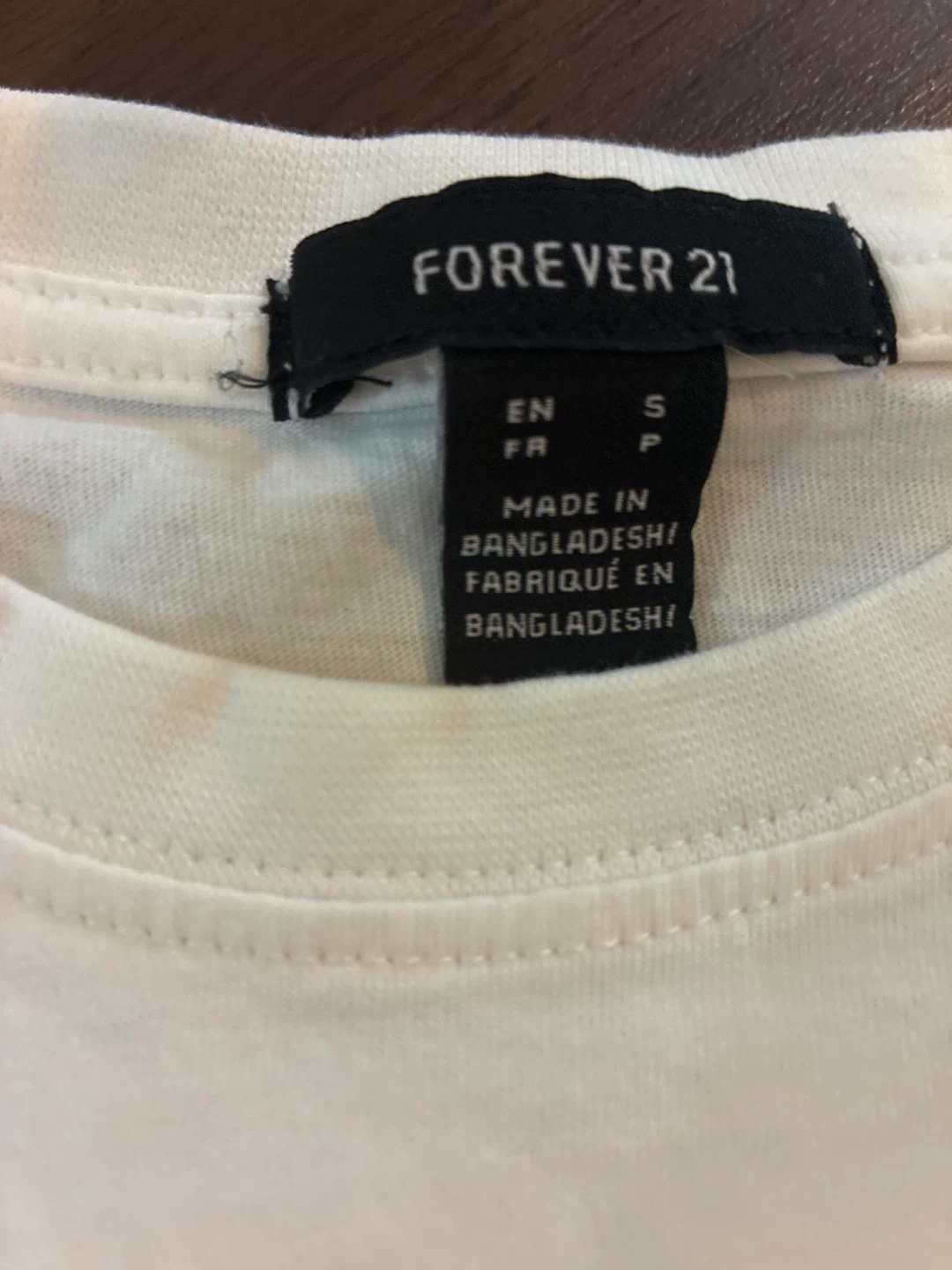 Forever 21 "No, you can't have my number." T-Shirt Size S - photo 2