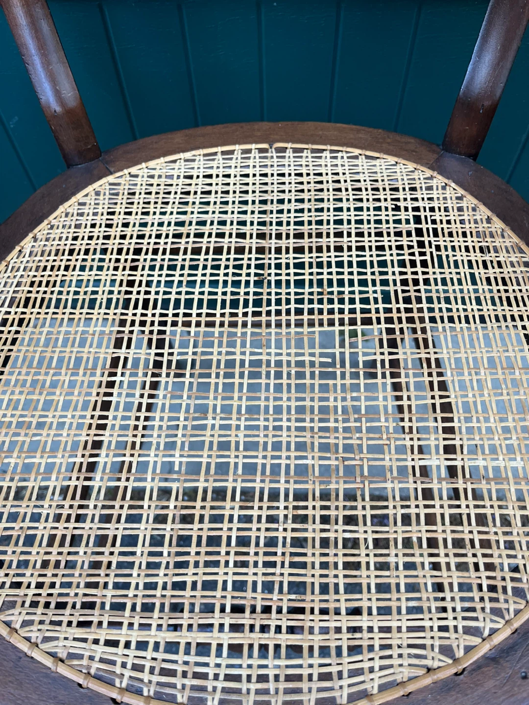 Chair with Wicker Seat - photo 3