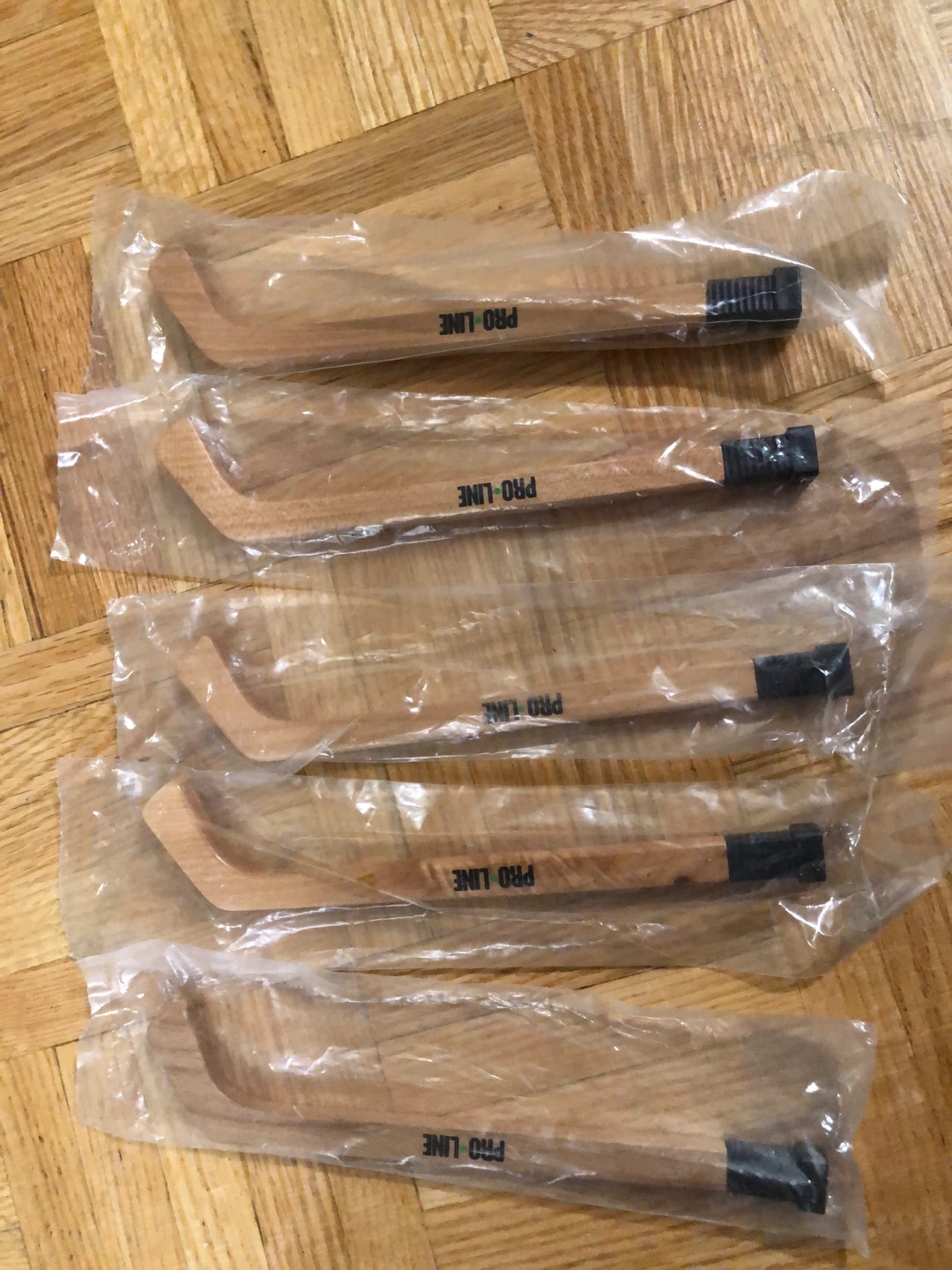 Pro-Line Wooden Hockey Sticks (Set of 5)