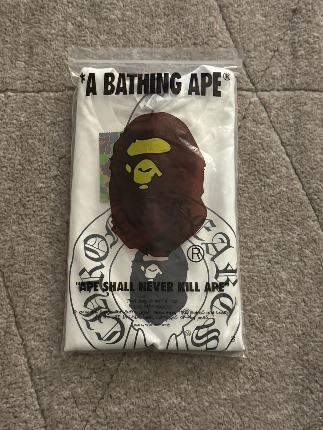 Bape baby milo X Chrome hearts t shirt