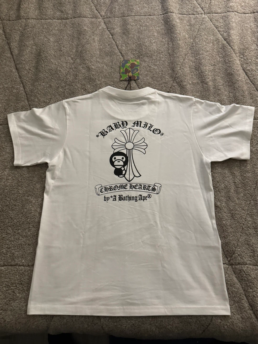 Bape baby milo X Chrome hearts t shirt - photo 3