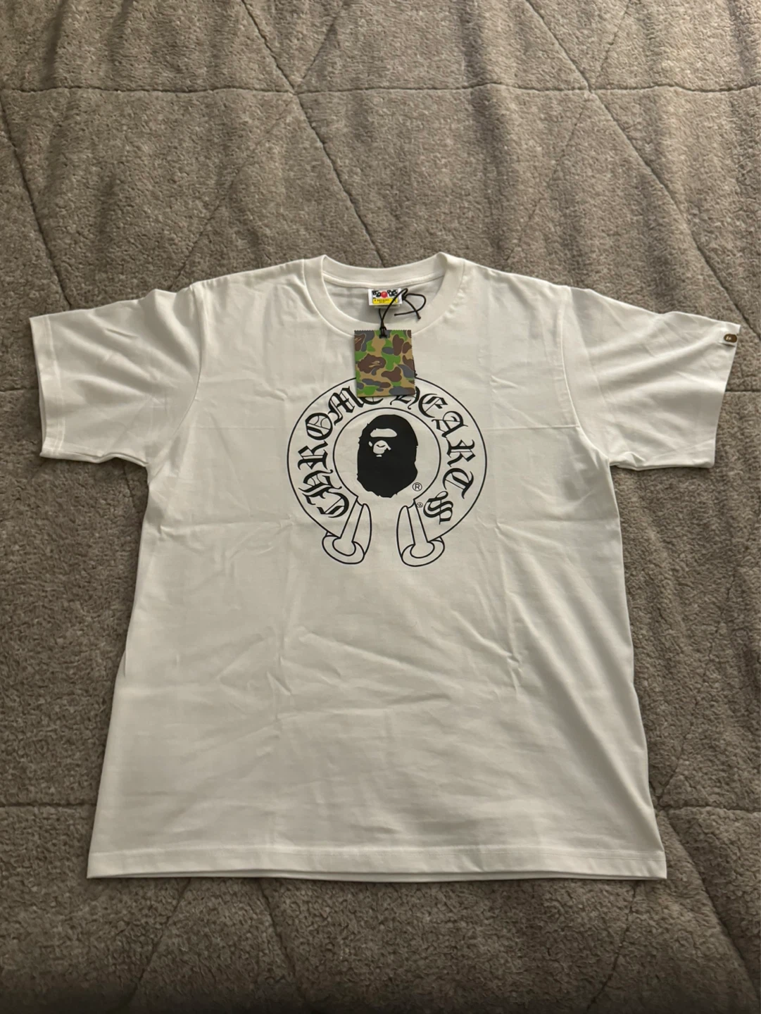 Bape baby milo X Chrome hearts t shirt - photo 2