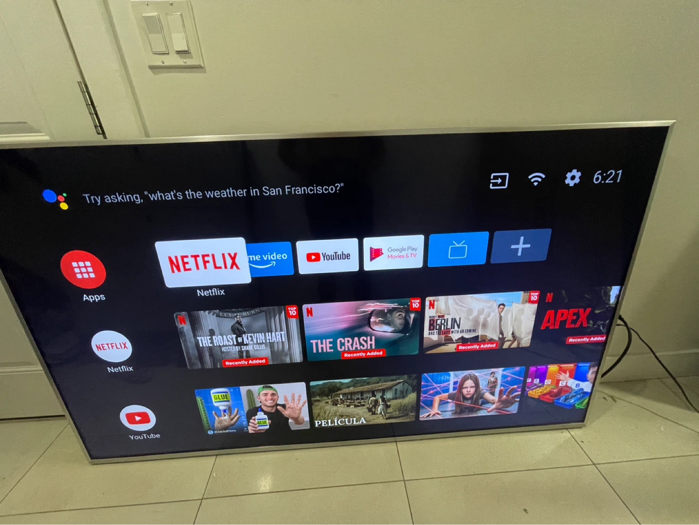 Sharp 75 Inch Smart Android  TV