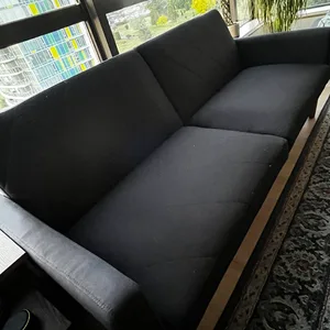 Moving out sale, Black Sofa