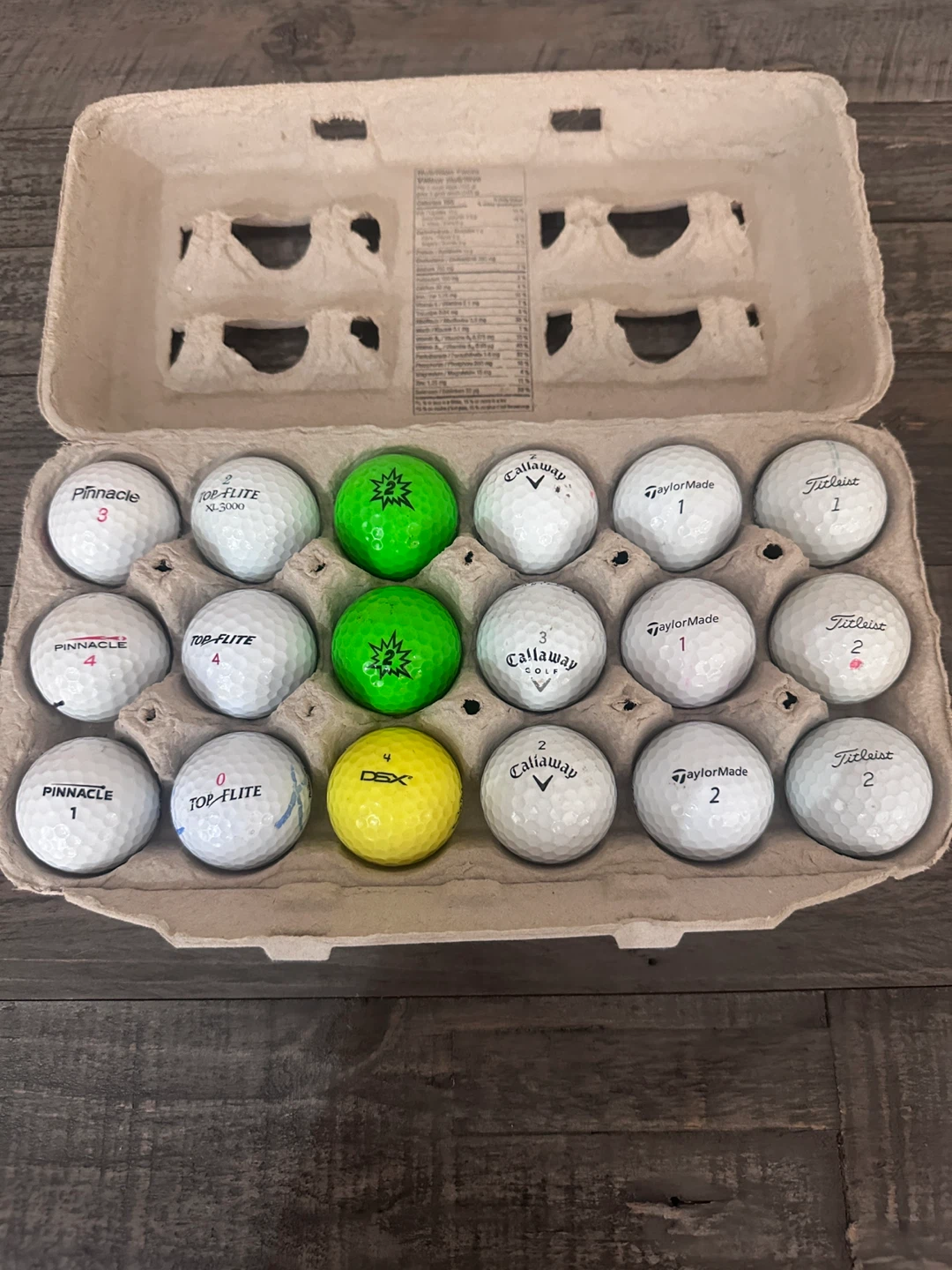 Golf balls
