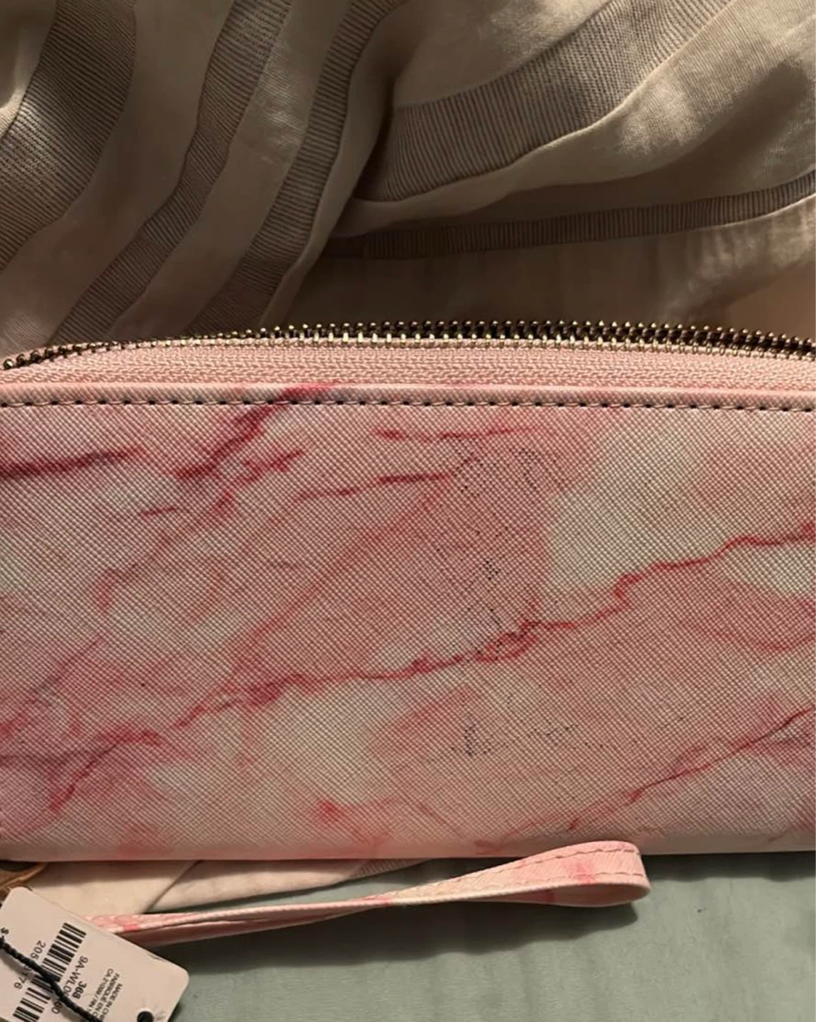 Ardene marble wallet tags on fits 10 cards