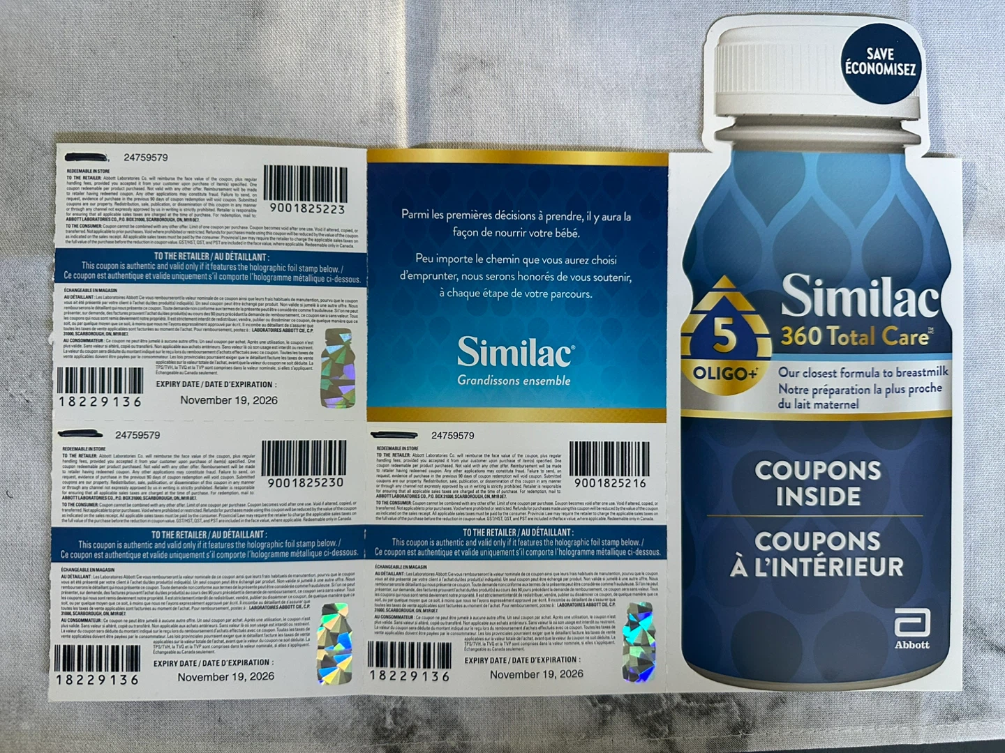 Similac 360 Total Care Formula Coupons - photo 2