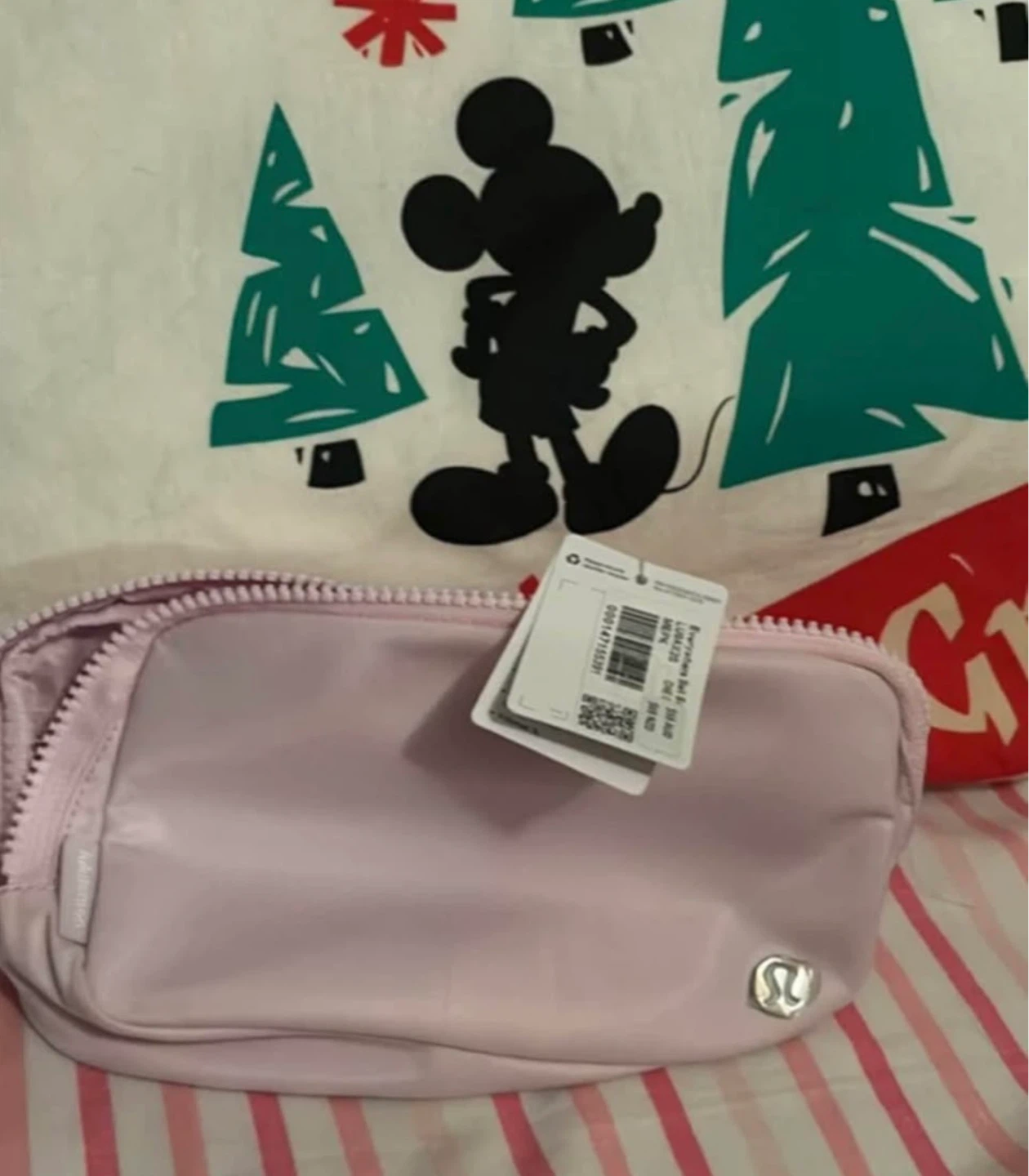 Lululemon belt bag 1L meadowsweet pink tags on