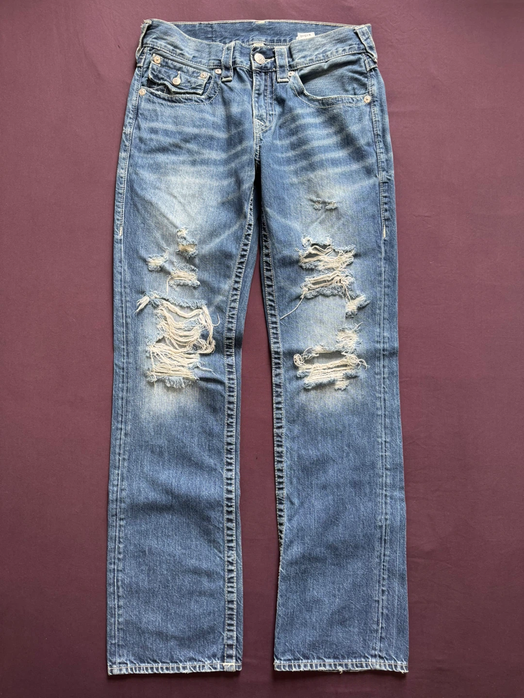 Men’s True Religion Jeans Ricky Relaxed Straight Fit - photo 3