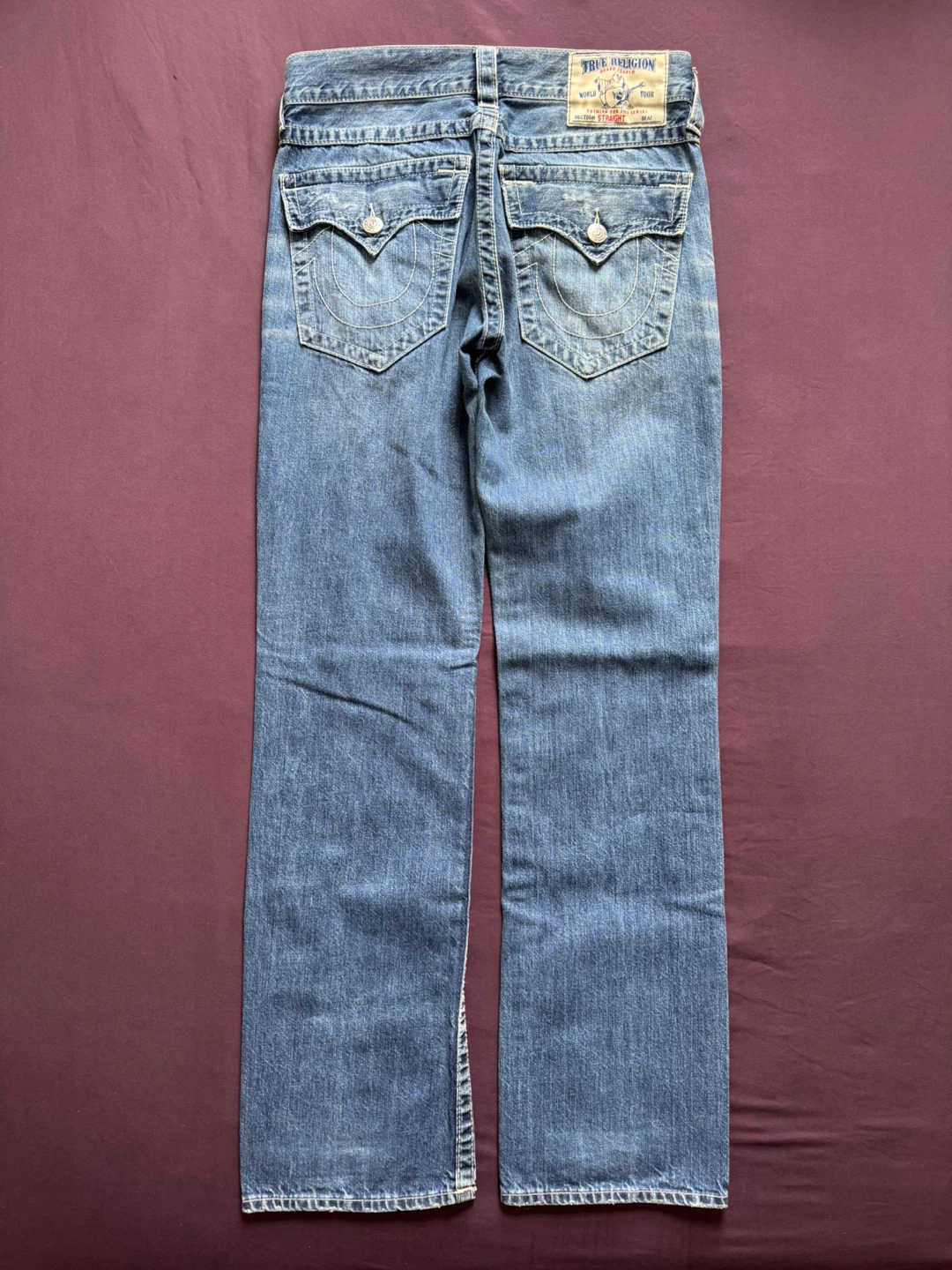 Men’s True Religion Jeans Ricky Relaxed Straight Fit - photo 4