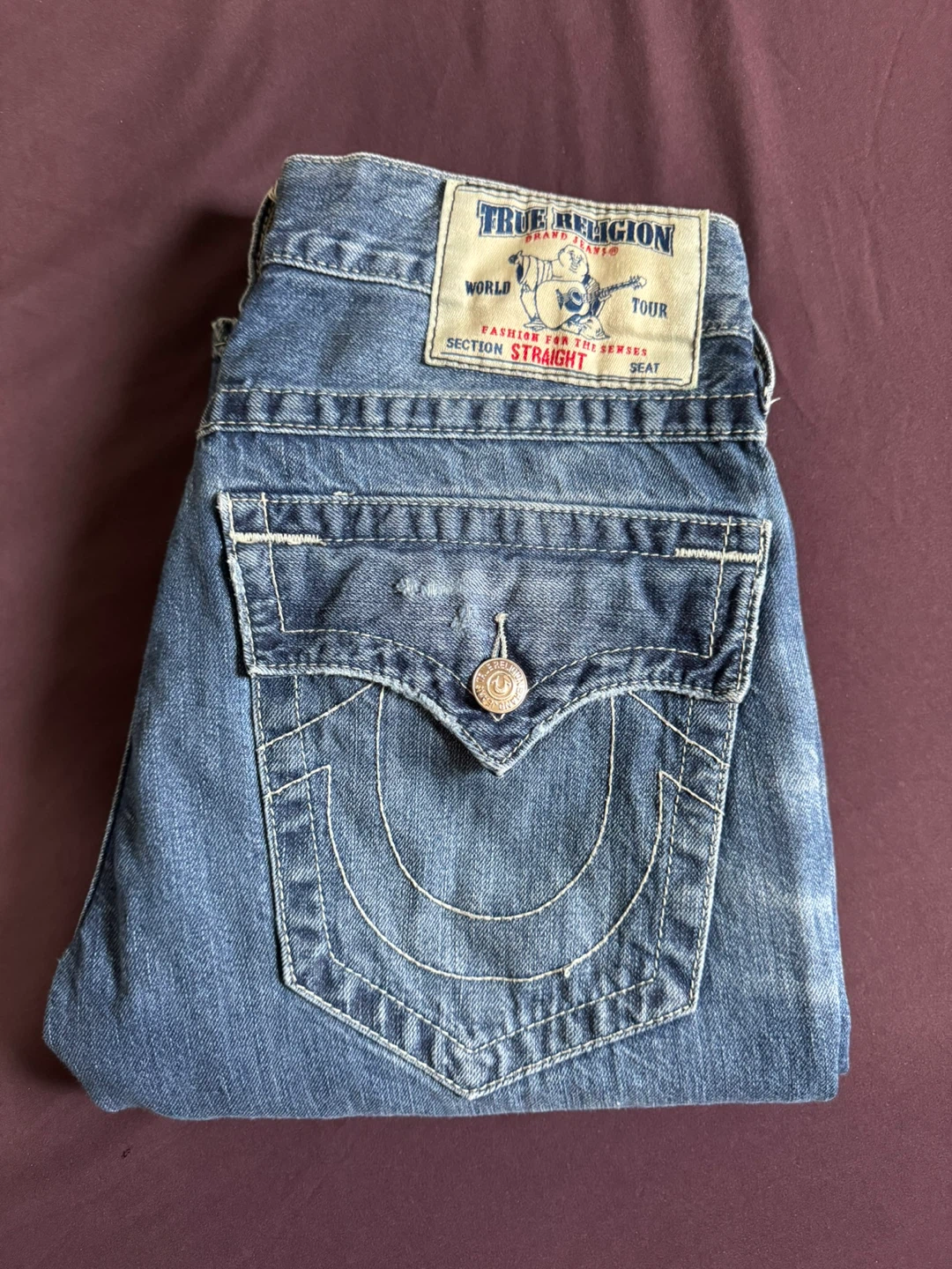 Men’s True Religion Jeans Ricky Relaxed Straight Fit