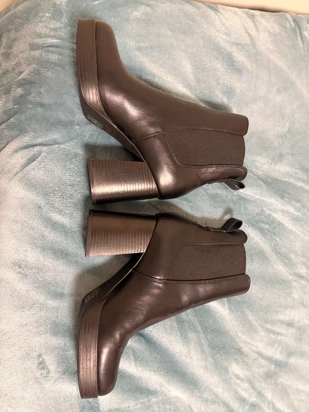 Call It Spring Black Vegan Platform Heel Boots - photo 4