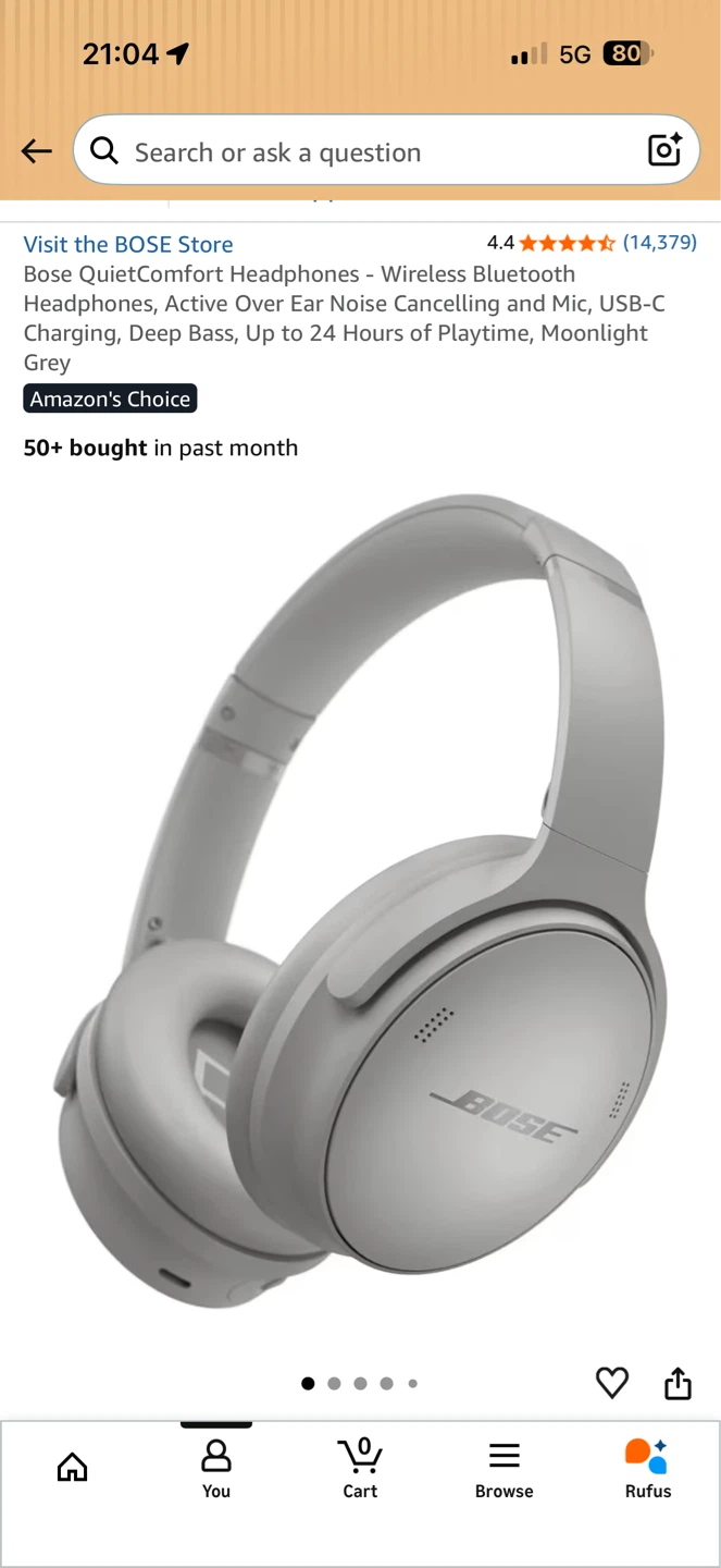 Bose QuietComfort Headphones (New) - photo 3