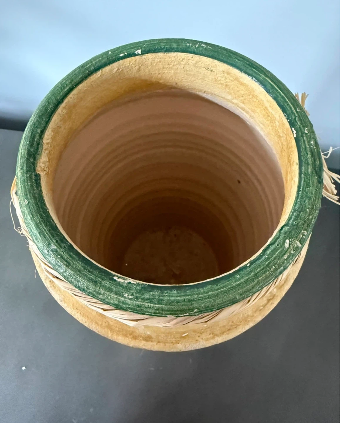 Decorative Ceramic Vase with Text and Flower Design - photo 2