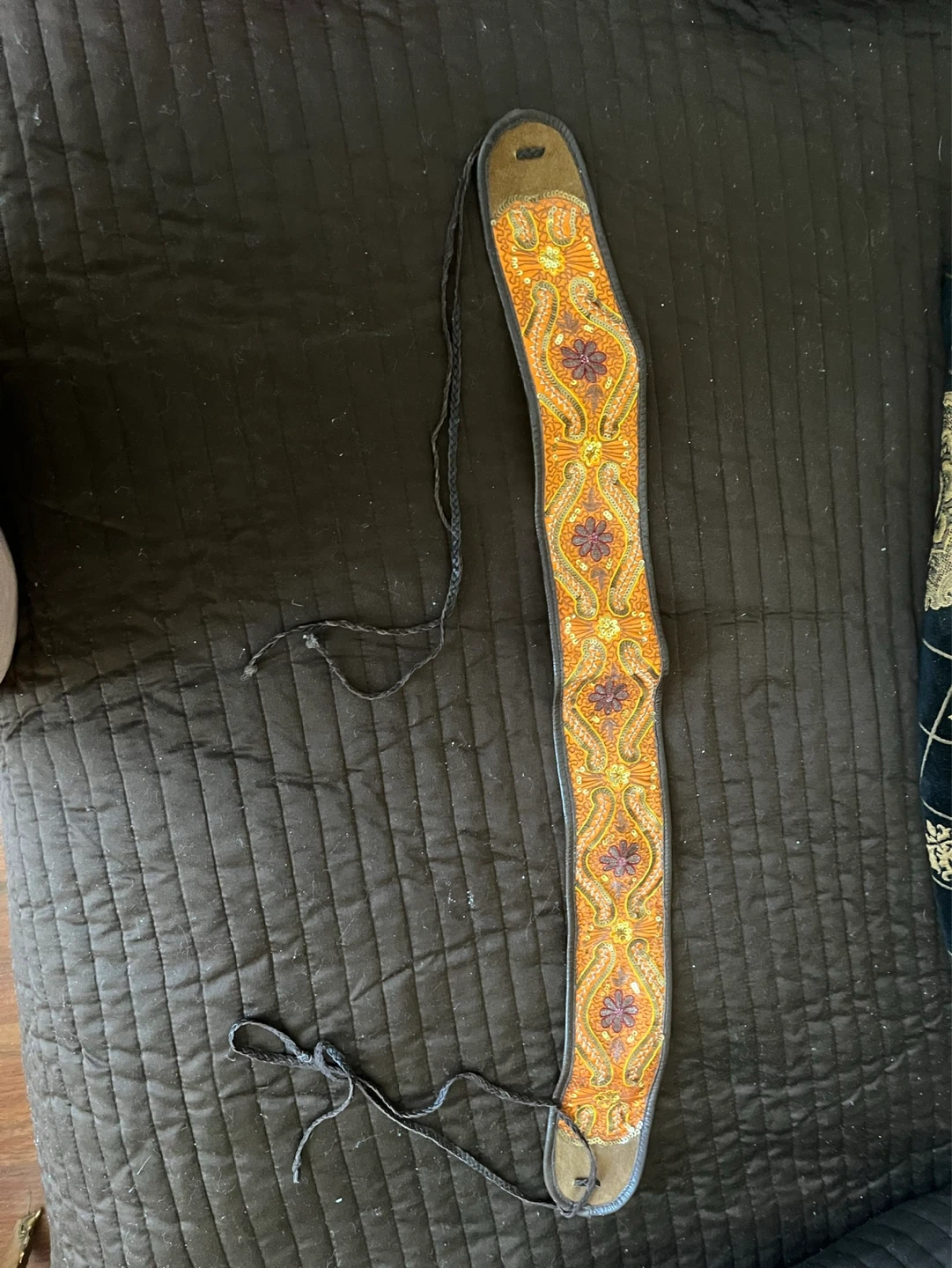 New Abercrombie & Finch beaded belt, size M.