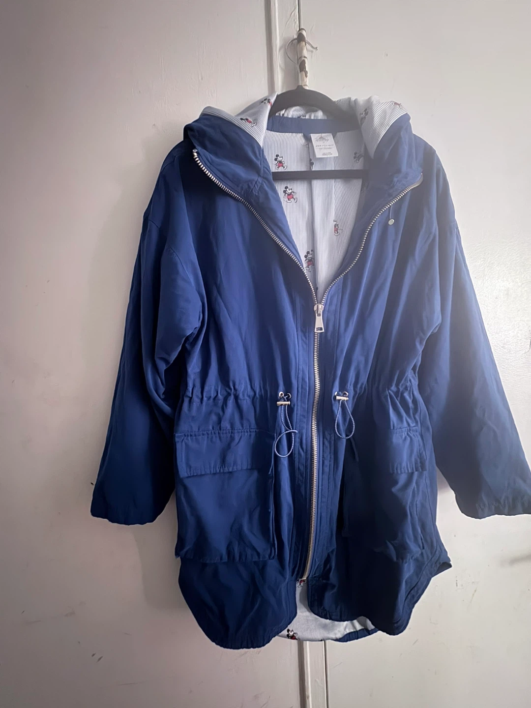 Disney Blue Mickey Mouse Anorak Jacket - Size S