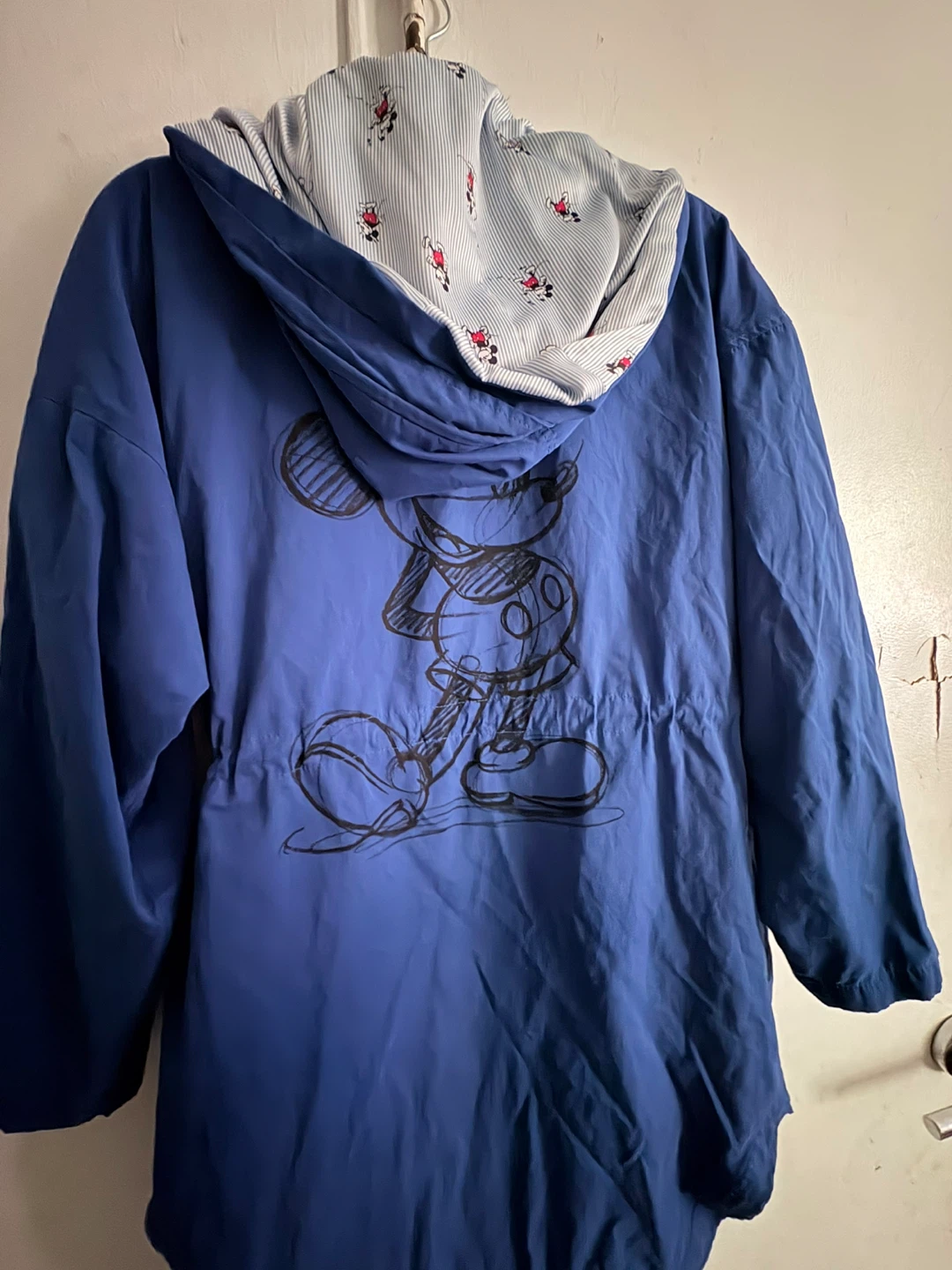 Disney Blue Mickey Mouse Anorak Jacket - Size S - photo 4