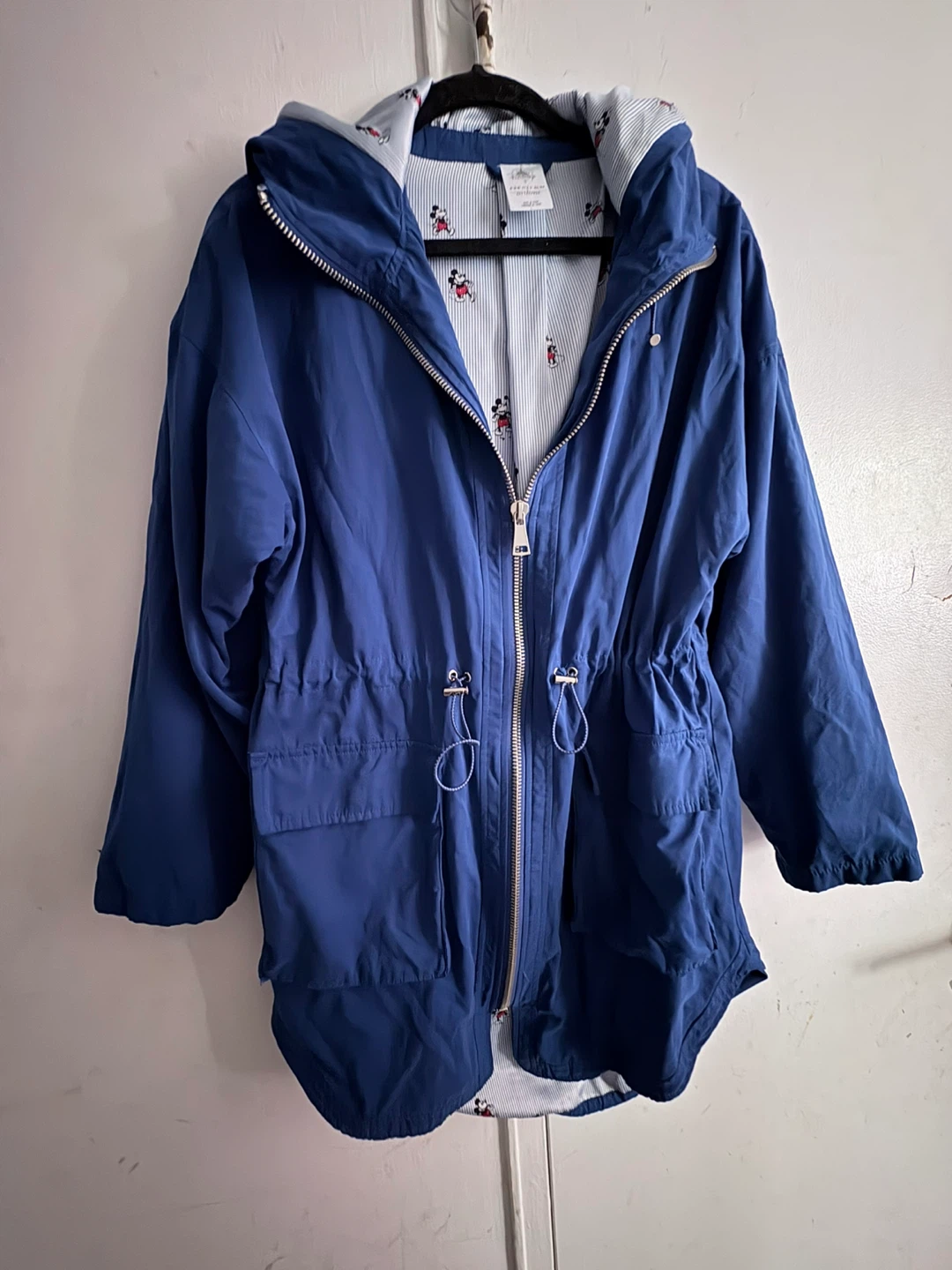 Disney Blue Mickey Mouse Anorak Jacket - Size S - photo 2