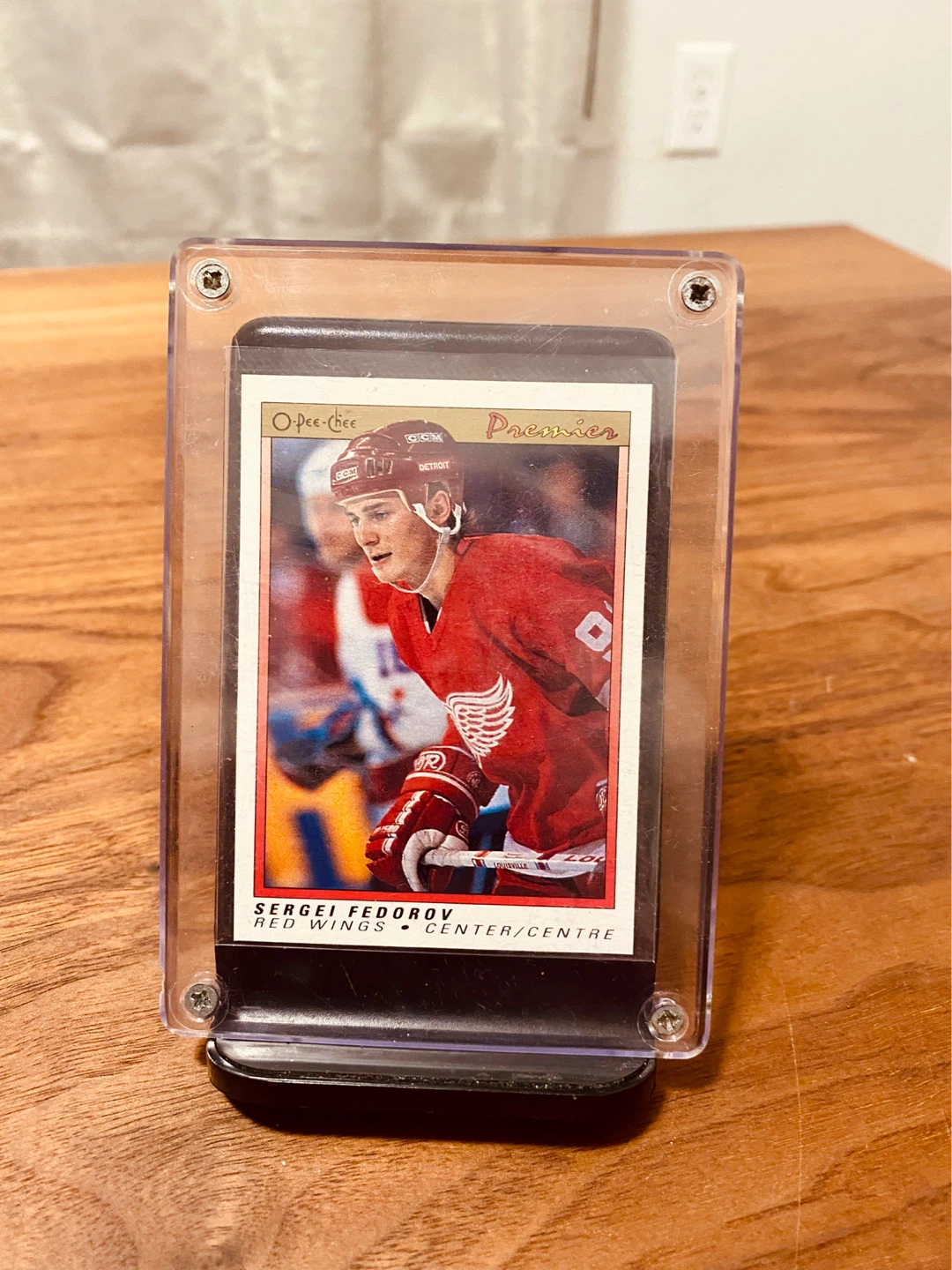 1991 Mint O-Pee-Chee Premier Sergei Fedorov Rookie Card