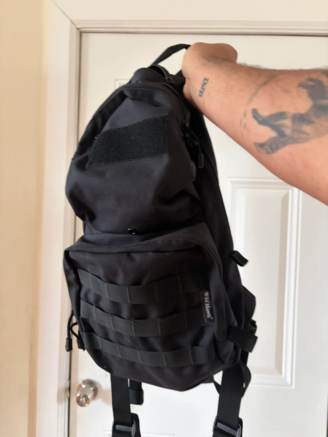 Wild Heart Black Backpack