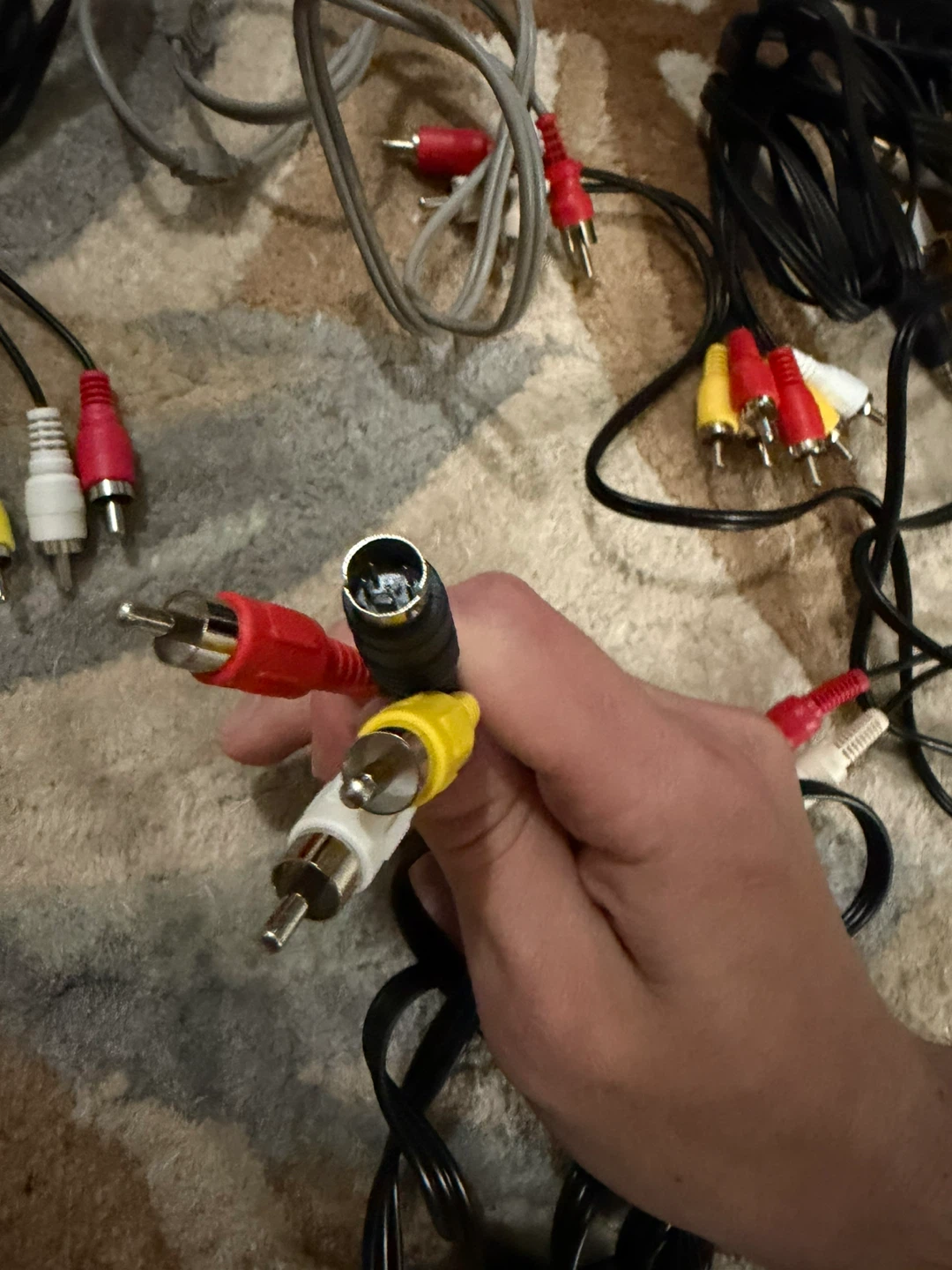RCA CABLES + RCA TO 3.5MM JACK SET - photo 3