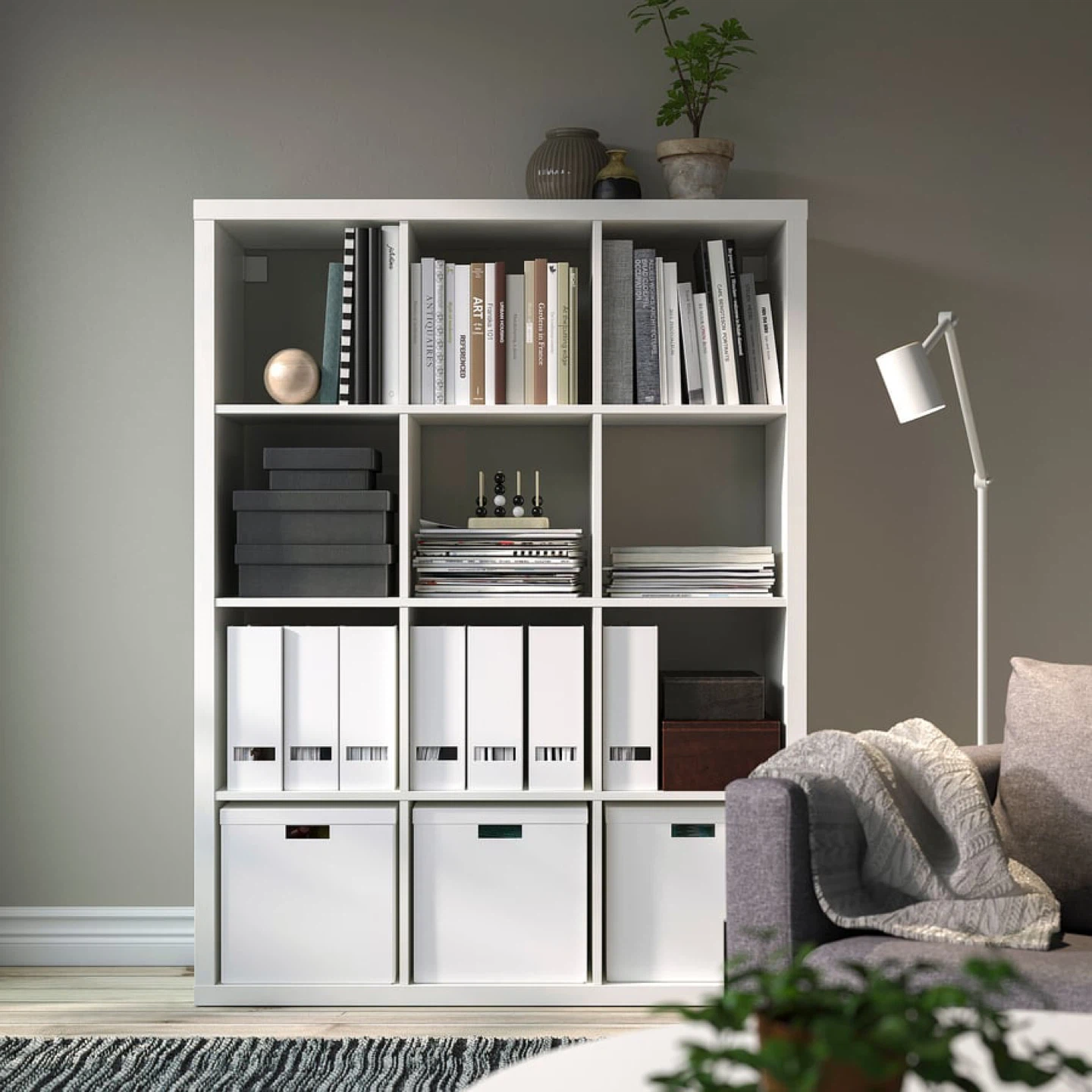 IKEA KALLAX Shelf Unit White - photo 5