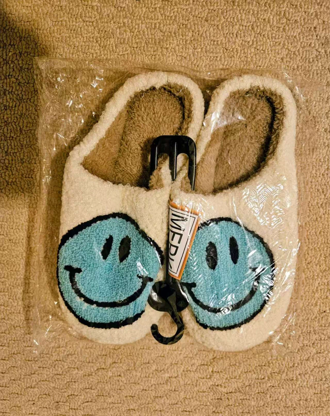 Smiley Face Slippers - NEED TO SELL EVERYTHING