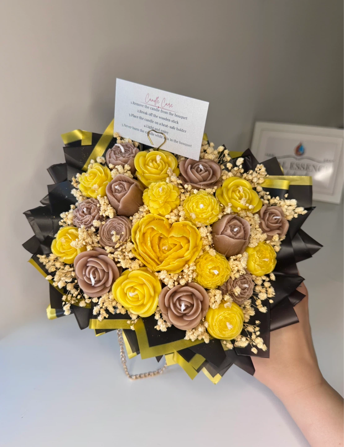 Handmade Candle Bouquet - photo 2
