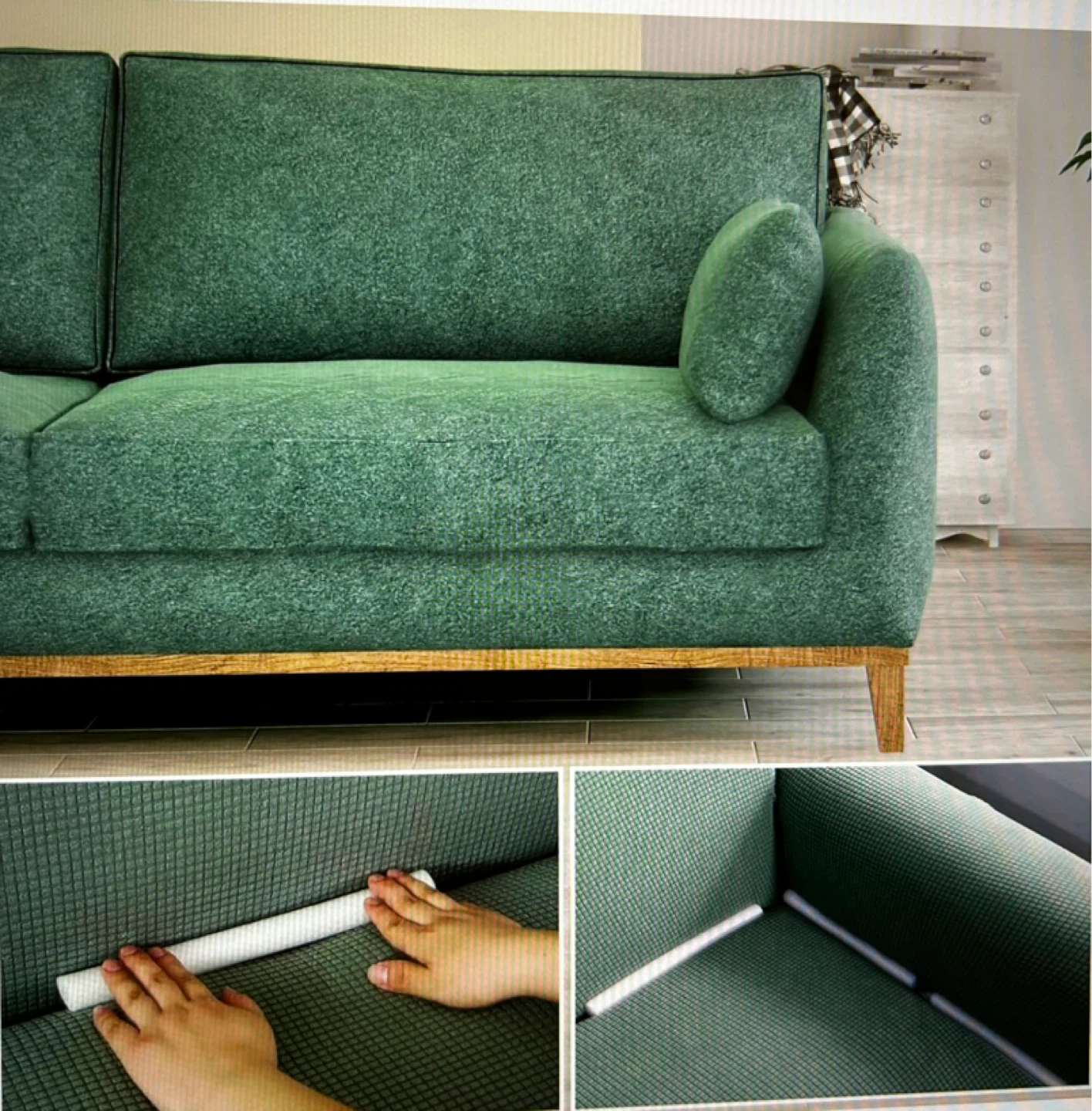 Set of 10 Sofa Crevice Cover Foam Inserts - photo 5