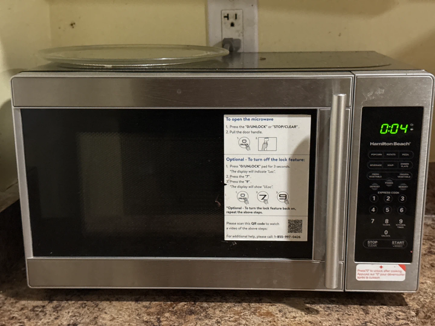 Hamilton Beach Microwave Oven