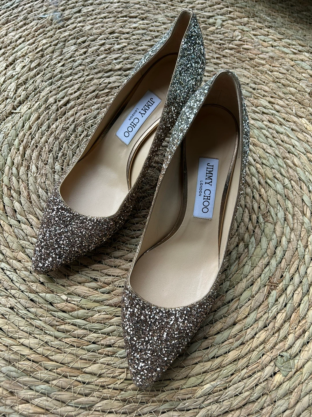 Jimmy Choo Glitter Heels - photo 4