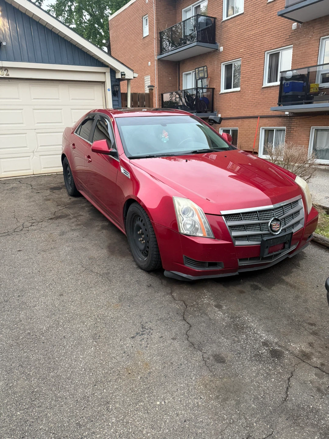 Red Cadillac CTS Sedan - photo 3