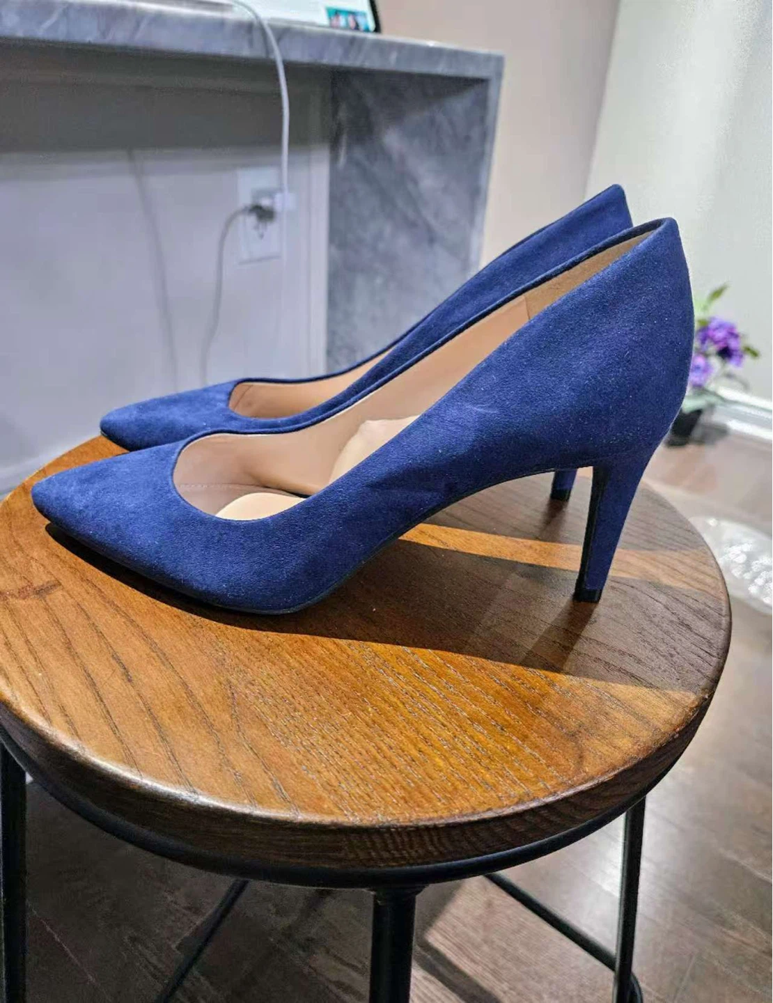 Kelly & Katie Blue Pointed Toe Heels - NEED TO SELL EVERYTHING - photo 3