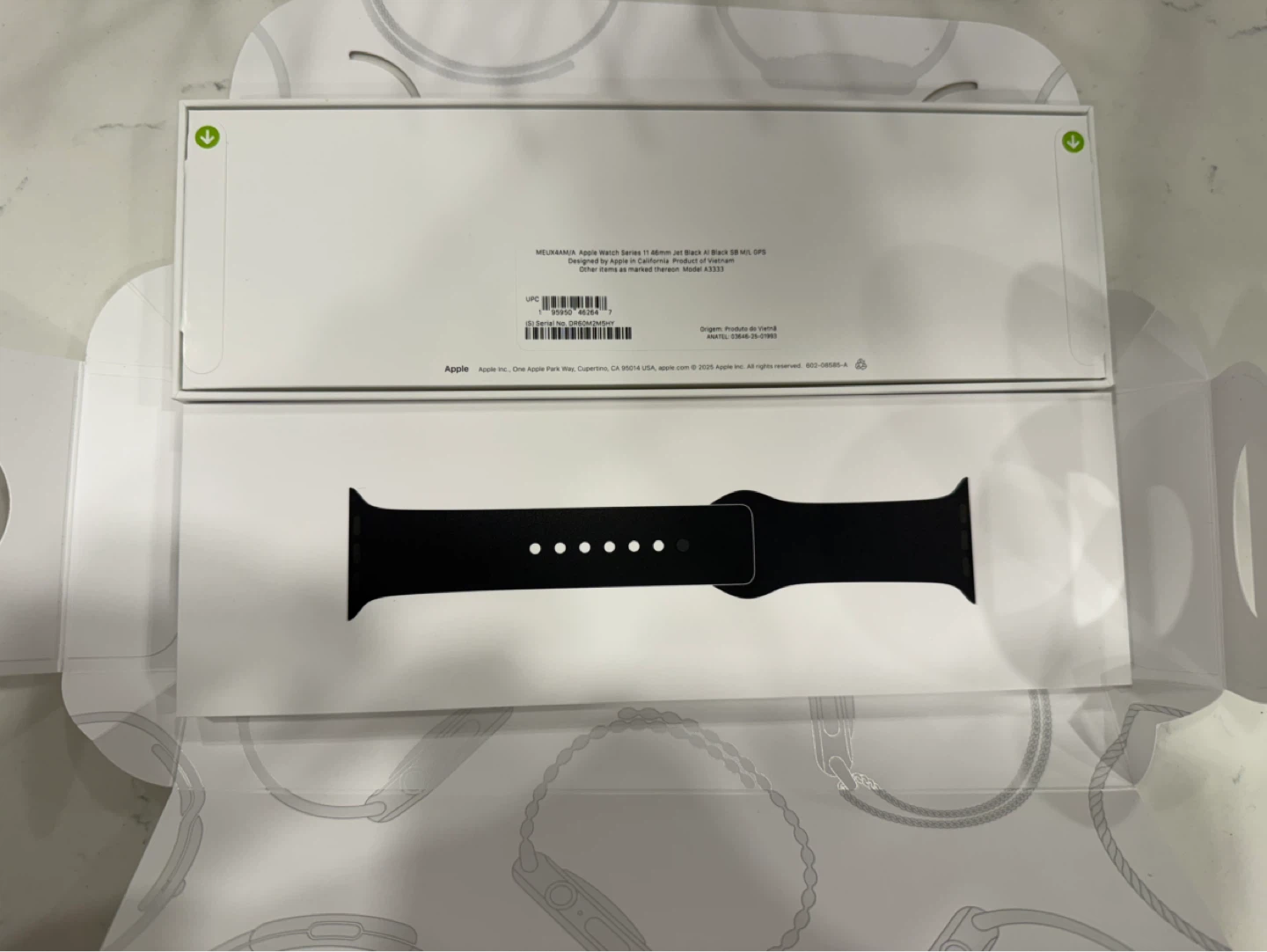 Apple Watch series 11 46mm Midnight Aluminium Case - photo 4