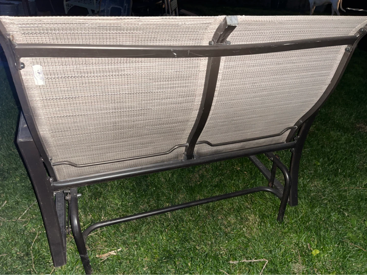 Outdoor Glider Bench - photo 3