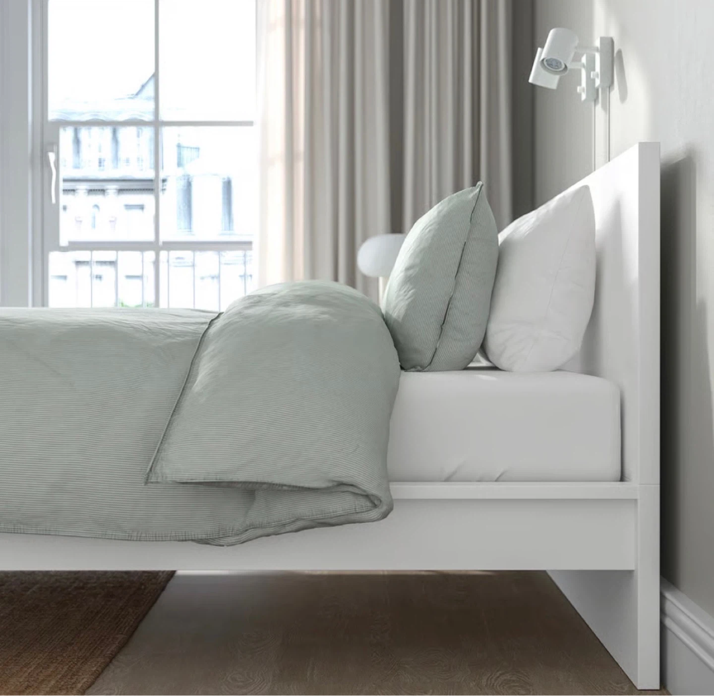 Ikea MALM bed frame white FULL - photo 4