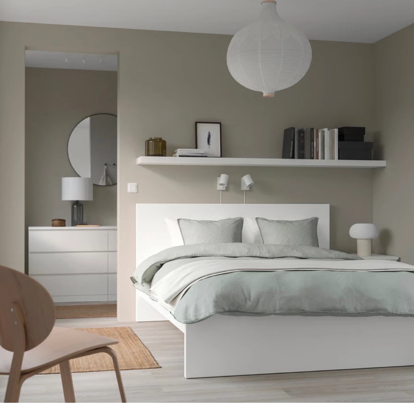Ikea MALM bed frame white FULL - photo 3