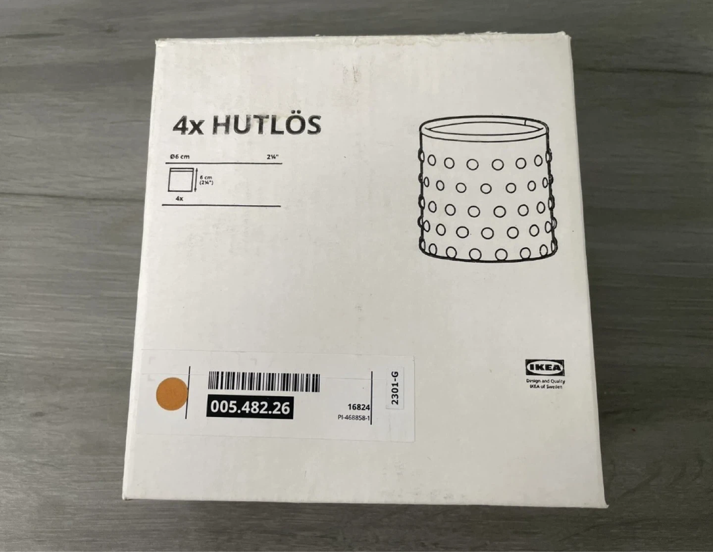 IKEA HÜTLÖS Glass Tumblers - NEED TO SELL EVERYTHING