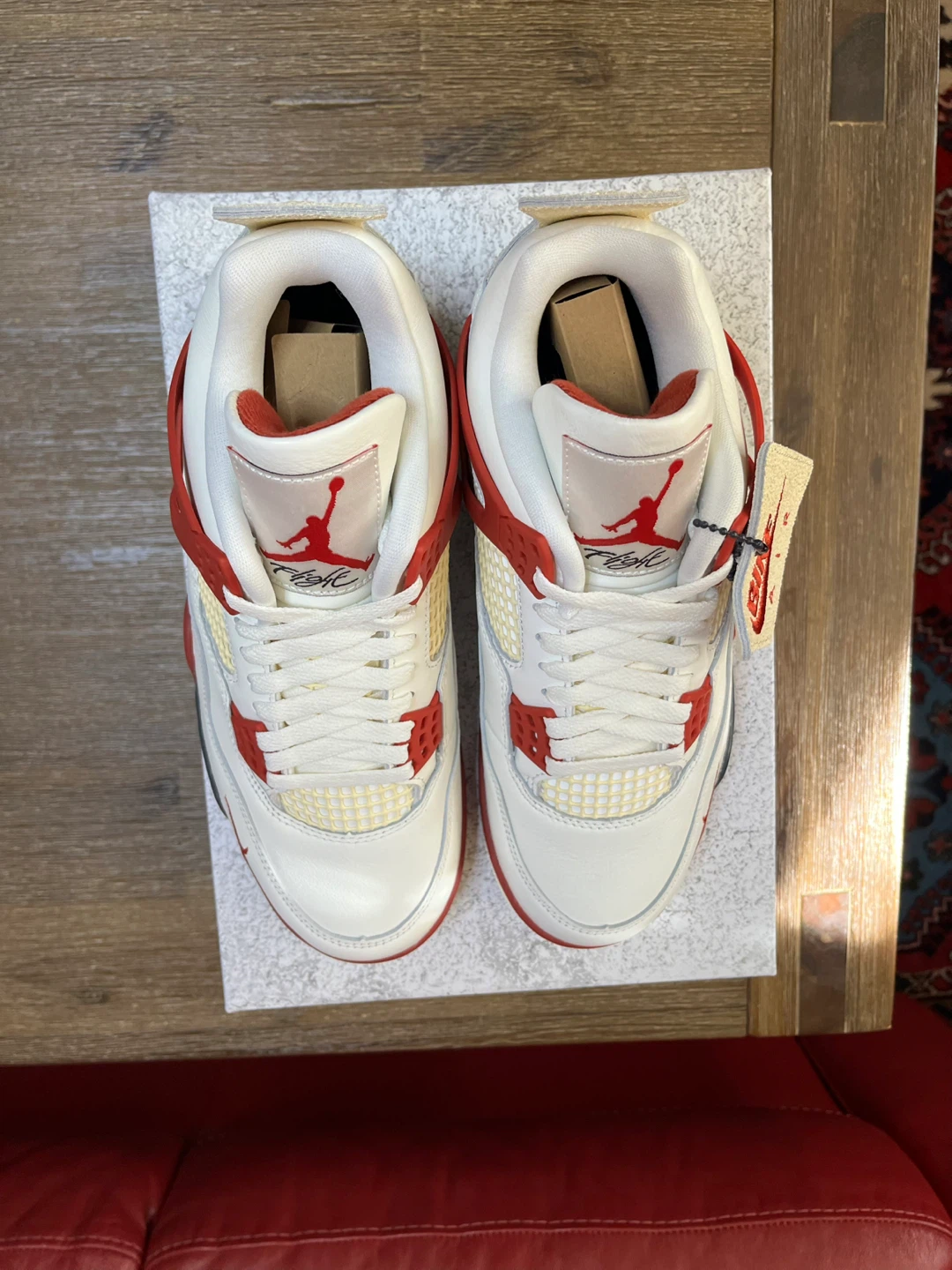 Jordan 4 Nigel Sylvester OG BAB Sail Cinnabar Anthracite - photo 2
