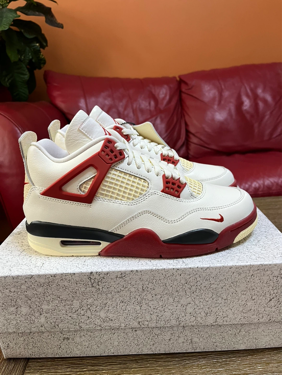 Jordan 4 Nigel Sylvester OG BAB Sail Cinnabar Anthracite - photo 4