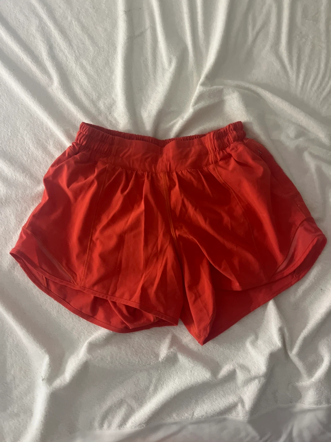 Lululemon Red Running Shorts - Size 4 Tall