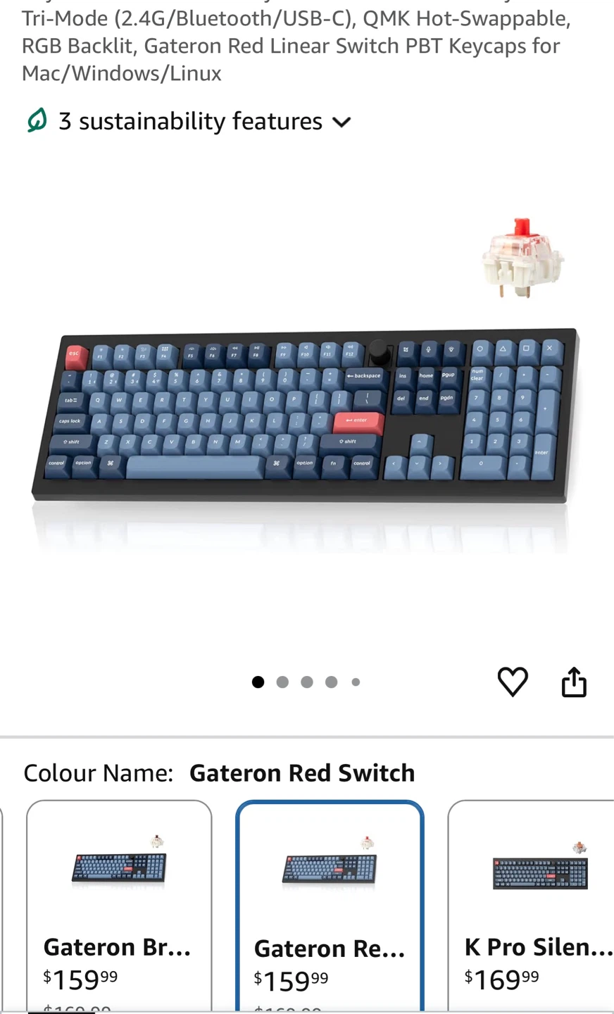 Keychron V6 Max Full Size Mechanical Keyboard