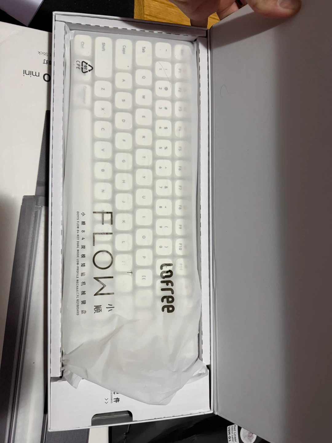 LOFREE Flow84 75% Wireless Mechanical Keyboard - White - photo 2