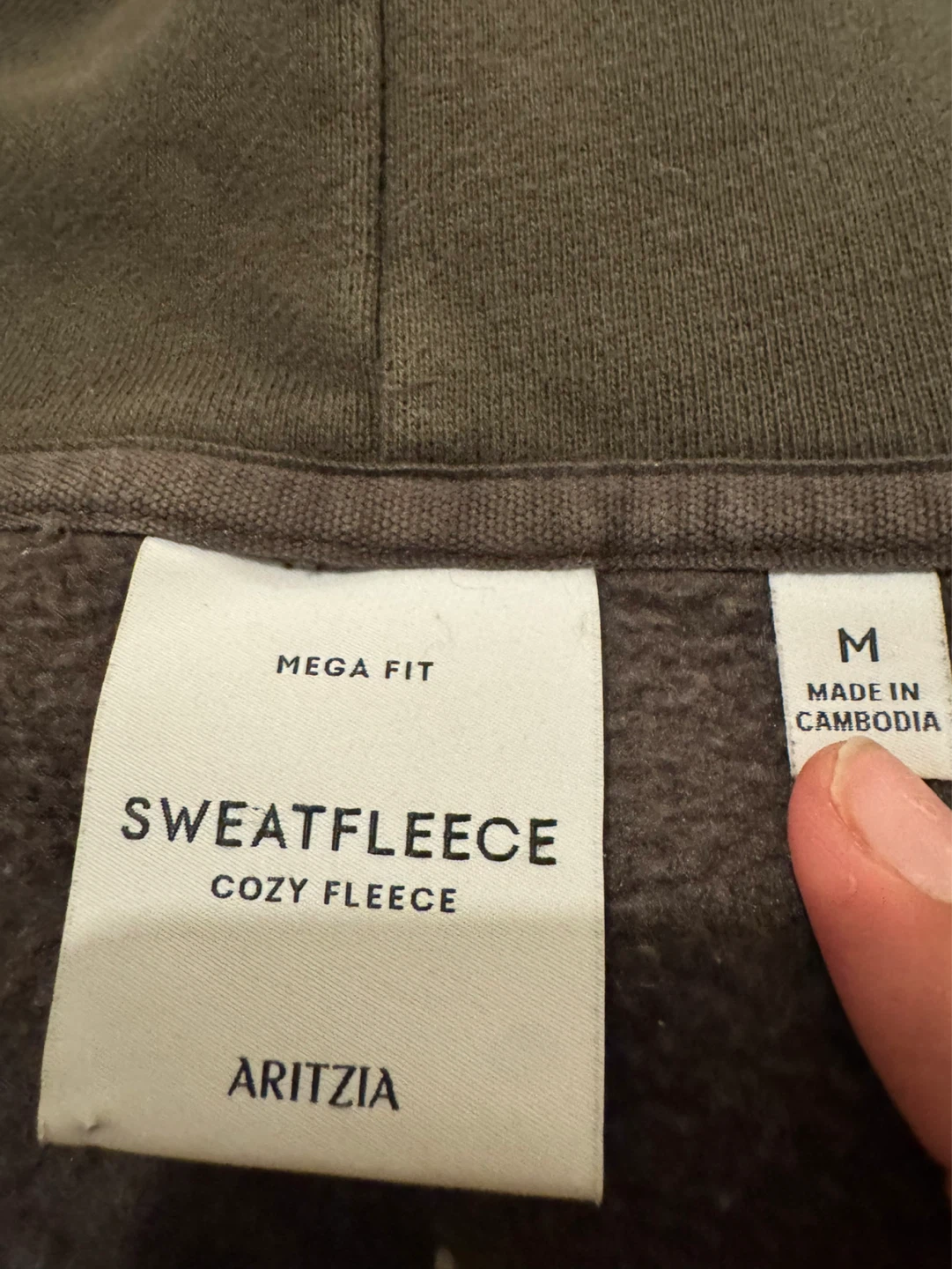 Aritzia Mega Fit Sweatfleece Cozy Fleece Hoodie - photo 5