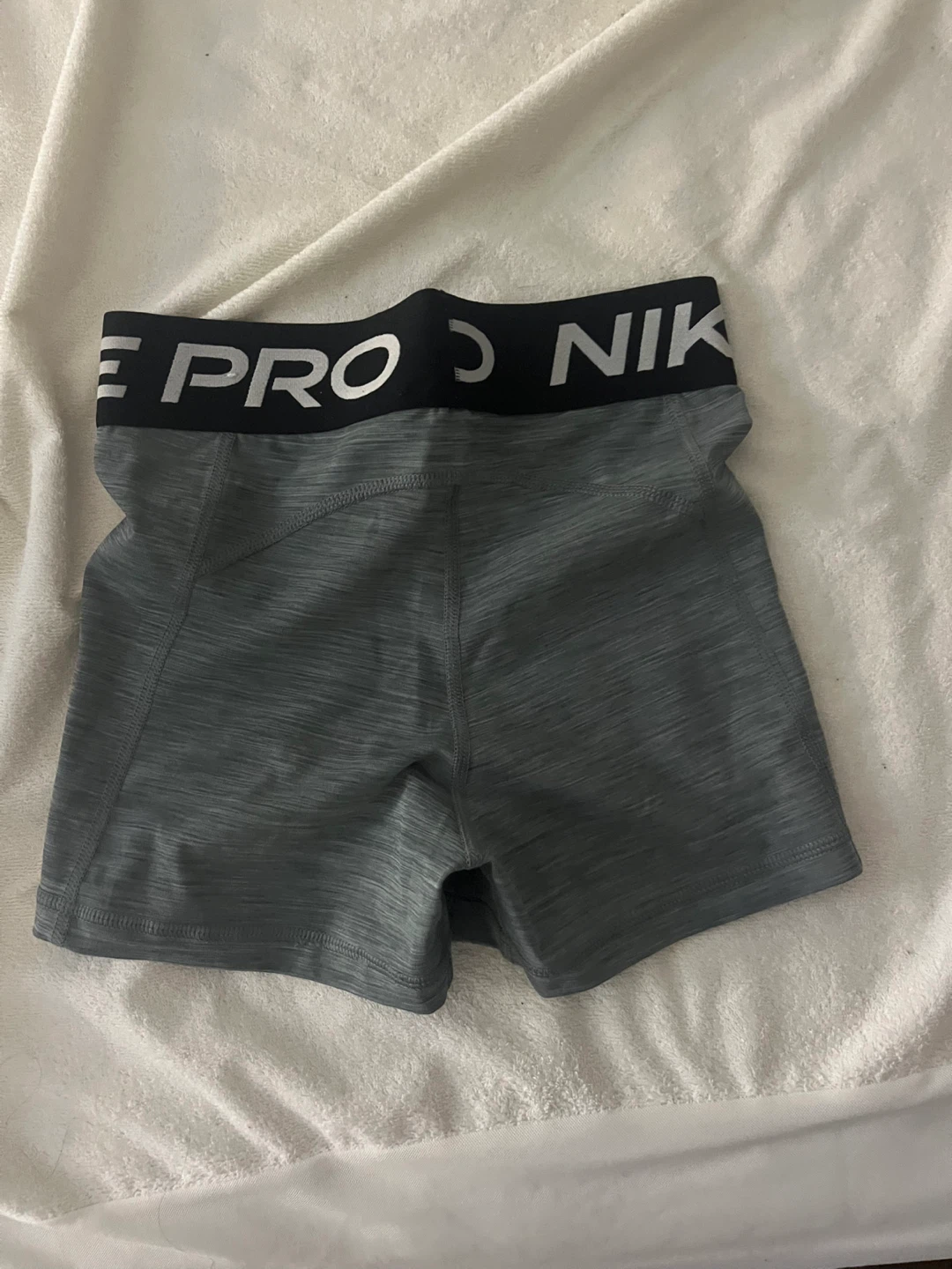 Nike Pro Grey Compression Shorts - photo 2